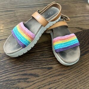 Girls Size 10 Colorful Kids Sandals